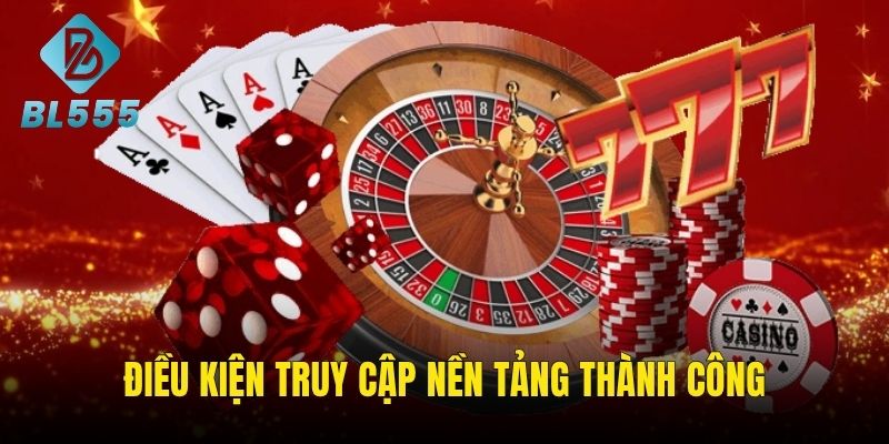 Điều kiện cần khi thực hiện đăng nhập nền tảng