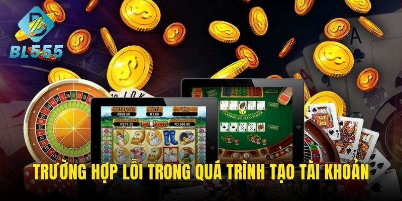 Review những trường hợp lỗi khi thực hiện tạo nick ID