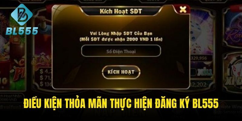 Thỏa mãn những điều kiện khi tham gia tạo nick